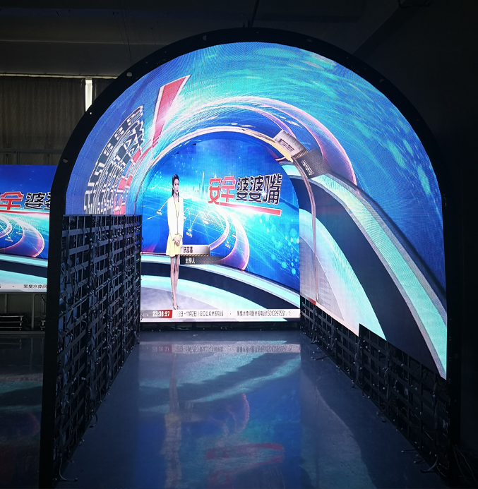 flexible led video wall – LEDSINE – High-End Showrooms flexible led video wall - LEDSINE - High-End Showrooms
