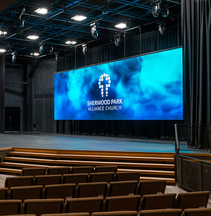 church led wall - LEDSINE