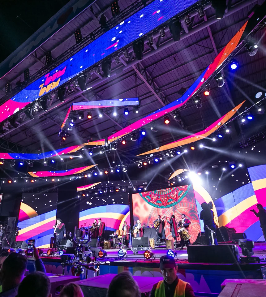 led stage screen - LEDSINE